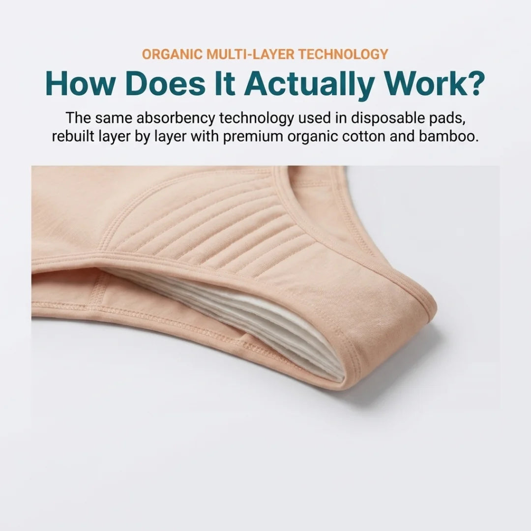 Ultradries Leakproof Underwear For Bladder Leaks (Pack of 3)