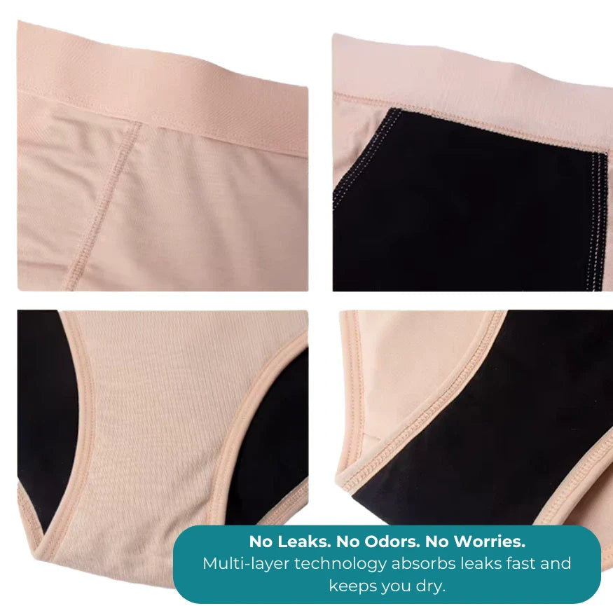 Ultradries Leakproof Underwear (Pack of 3)
